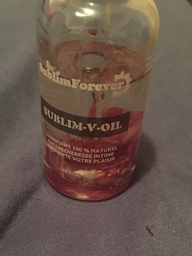 Customer photo review of Huile lubrifiante Intime