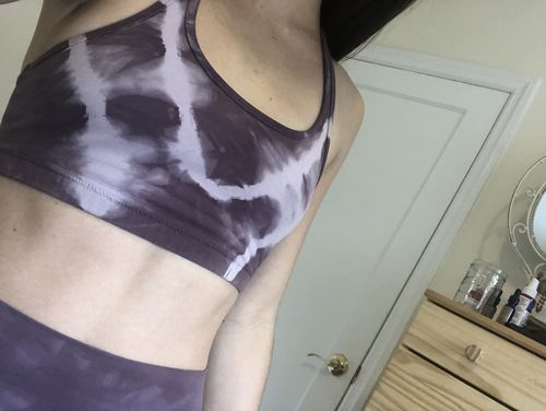 Customer photo review of Rowena Bra - Viola / Wildrose