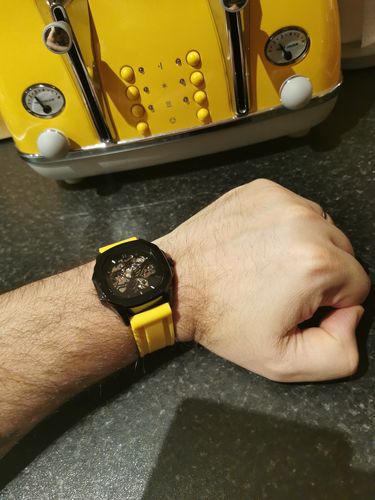 Customer photo review of YELLOW STRAP - OTUS