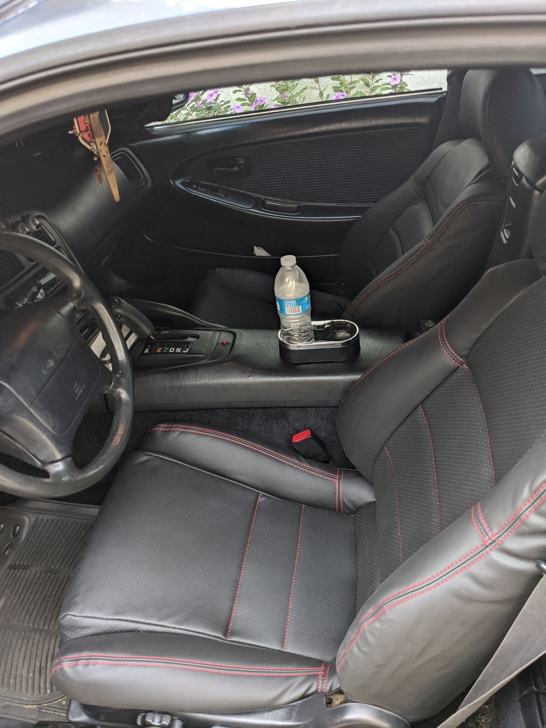 Customer photo review of MR2Heaven OEM Plus Seat Covers (Black, TAN, Black W/ Red Stitching, Black/Red Hybrid)