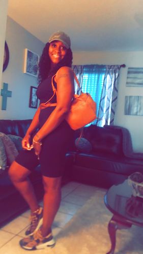 Customer photo review of Crop It Like It’s Hot Biker Set(Black)