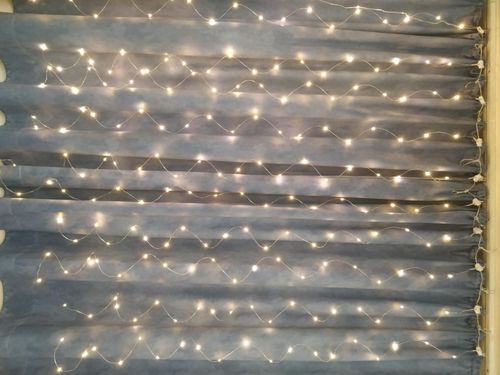 Customer photo review of BRIGHTY - der strahlend schöne Wohlfühl-Lichtervorhang!