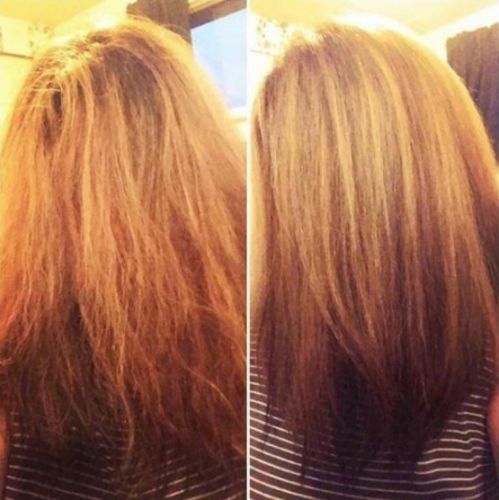 Customer photo review of MASQUE PURC À LA KERATINE™