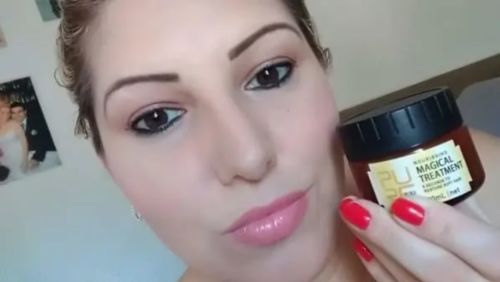 Customer photo review of MASQUE PURC À LA KERATINE™