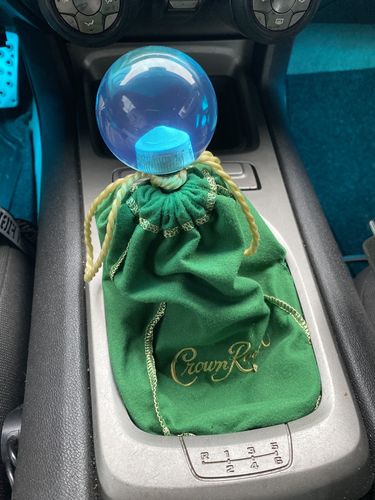 Customer photo review of Blue DBZ Rare Custom Gear Shift Knob 54Mm Diameter 1-7 Star Acrylic