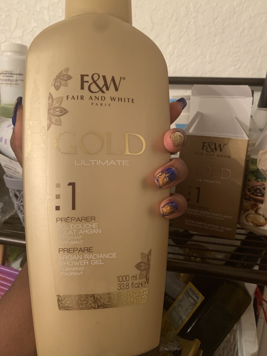 Customer photo review of Fair And White 2: Gold Revitalizing Fade Cream 50ml / 1.7fl.oz