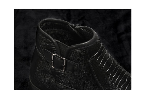 Customer photo review of Dacomfy Men's retro fashion leather shoes