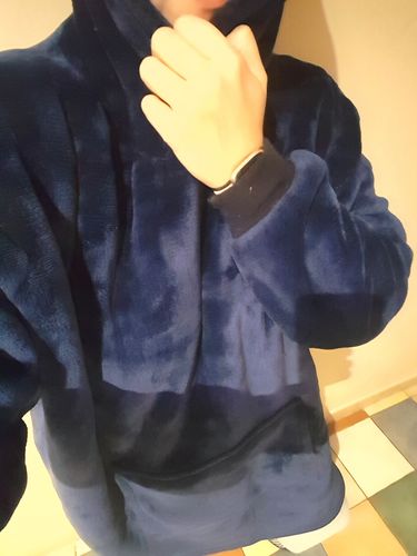 Customer photo review of SweetPlaid™ - Bleu
