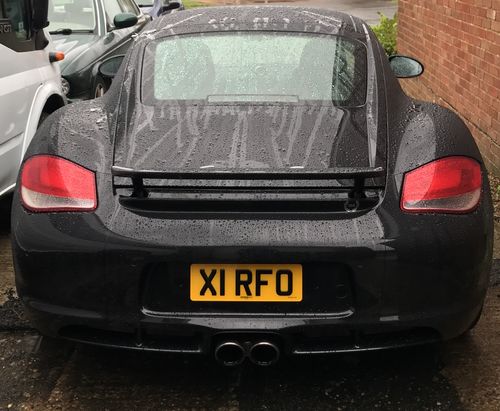 Customer photo review of Road Legal Short Plate
