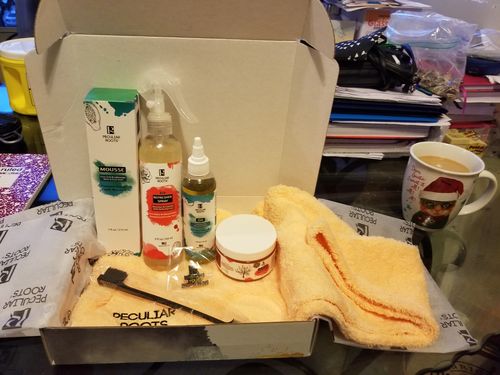 Customer photo review of Flawless Locs & Natural Hair Styling Box (PRE-ORDER)