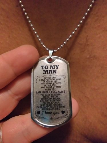 Customer photo review of My Man - My Every Heartbeat