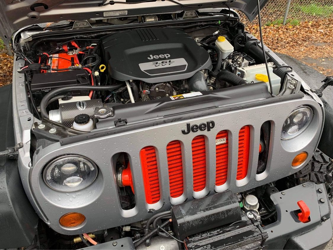 Customer photo review of 2012-2014 Jeep Wrangler Supercharger System