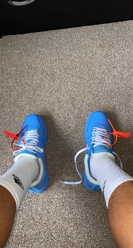 off white af1 university blue