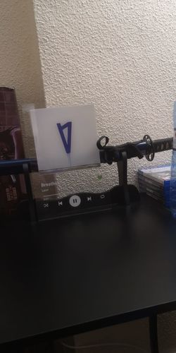 Customer photo review of PRINTEDIFY™ Placa de música personalizada