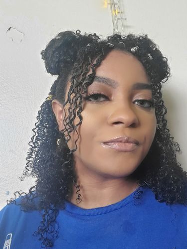 Customer photo review of Mel Prescription Colored Contact Lenses