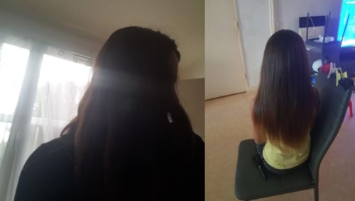 Customer photo review of MASQUE PURC À LA KERATINE™