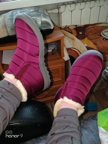 Customer photo review of (Free Shipping) Fullino™ Washington Comfortable Winter Boots