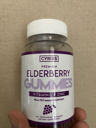 Customer photo review of Elderberry Gummies