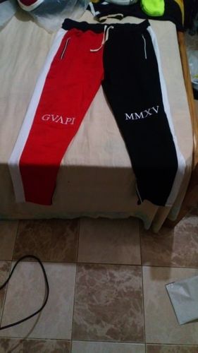 Customer photo review of Patchwork Gyms Pants