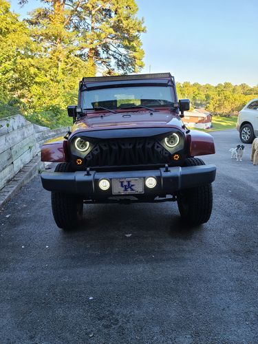 Customer photo review of Smoked LED Star Amber Turn Signals (07-18 Jeep Wrangler JK/ JKU)