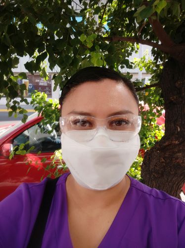 Customer photo review of AirQUEEN Nanomask