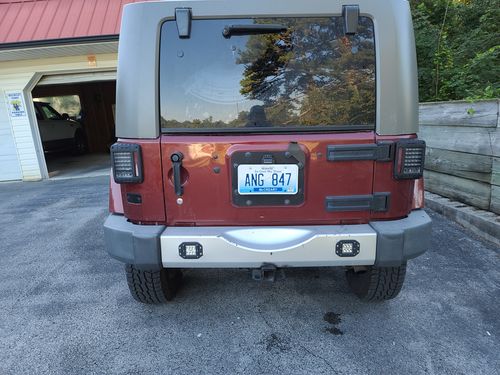 Customer photo review of LED Horizontal Tail Lights for 07-18 Jeep Wrangler JK/ JKU
