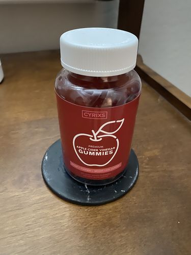 Customer photo review of Apple Cider Vinegar Gummies