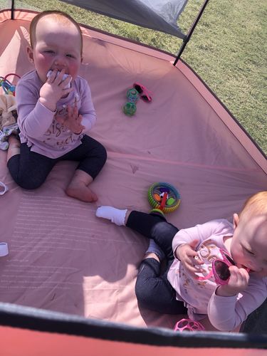 Customer photo review of Pop N' Go® Playpen