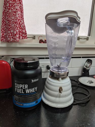 Customer photo review of DELICIOUS SUPERFUEL PROTEIN