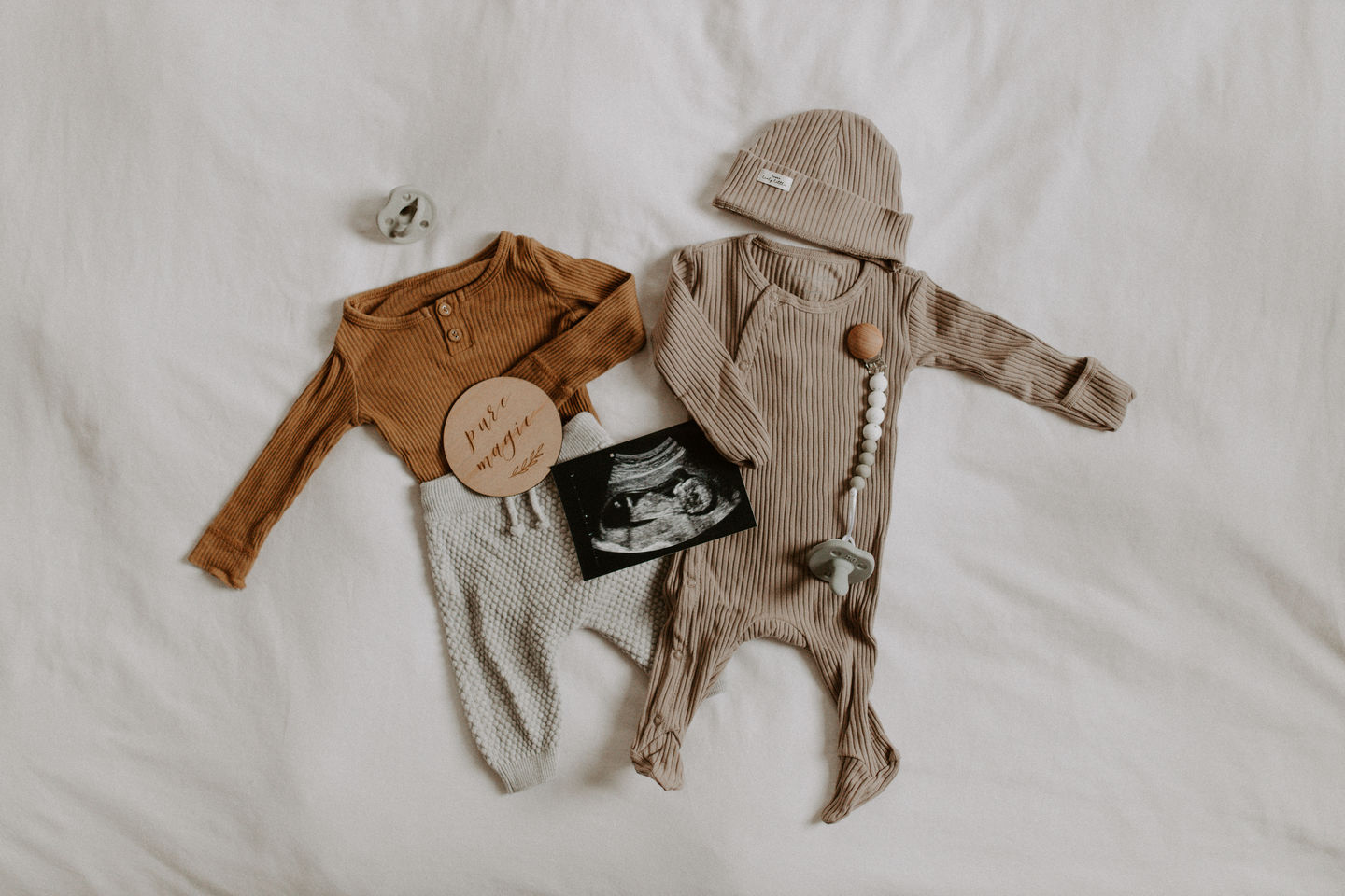 Customer photo review of The Snap Romper - Rosewood Ribbed