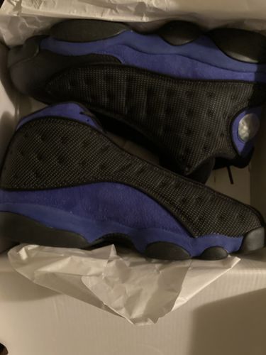 Customer photo review of Air Jordan 13 “Black Hyper Royal”