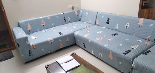 Customer photo review of Sofa Cover Maker's - L Section 2 Piece Covers