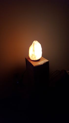 Customer photo review of Original Himalayan Salt Lamp (Medium)