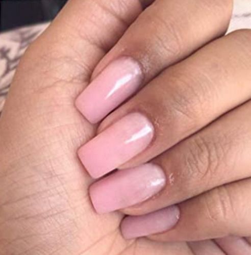 Customer photo review of Poly Nail Extension Gel 50ml in Natural Pink