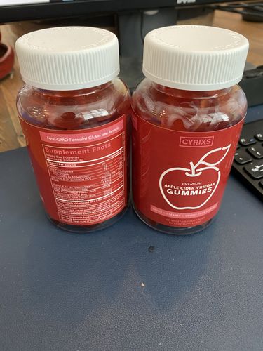 Customer photo review of Apple Cider Vinegar Gummies