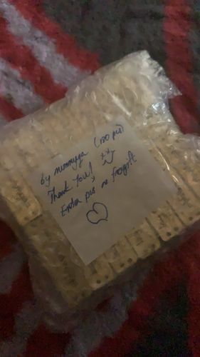 Customer photo review of Custom Made Tag Tudung Acrylic Mirror Gold