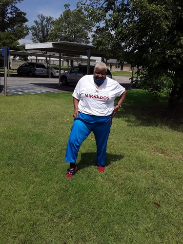 Customer photo review of MIKKADOS RED ULTRA 360's UNISEX SNEAKERS