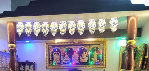 Customer photo review of Pooja Door Toranam