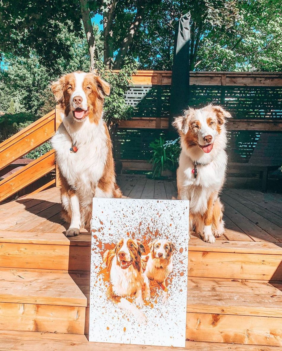 Customer photo review of Portrait Contemporain - Duo