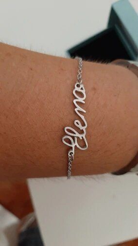 Customer photo review of LOANYA Schmuck aus Deiner persönlichen Handschrift