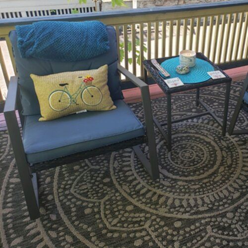 Customer photo review of 3-Piece Outdoor Patio Furniture Set