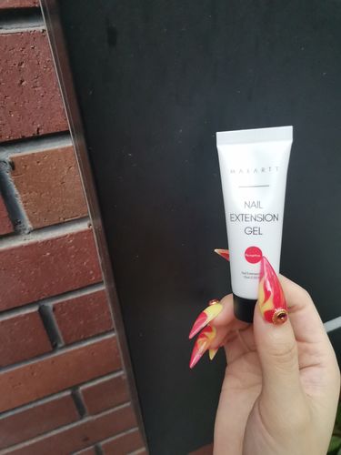 Customer photo review of House of Florists 12 Color Poly Nail Extension Gel Kit
