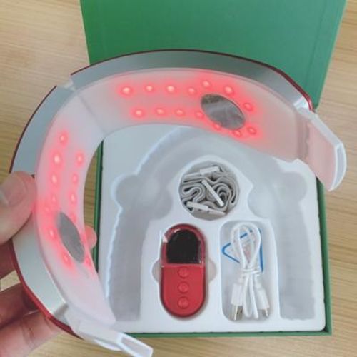 Customer photo review of V-Line LED Face Slimming Lifting Tightening Anti-wrinkles Double Chin Removal Massager