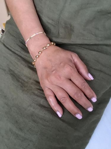 Customer photo review of Chunky Bracelet Chains 2.0