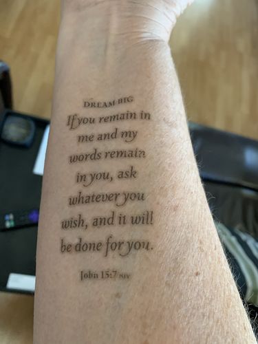 Customer photo review of Live Intentionally