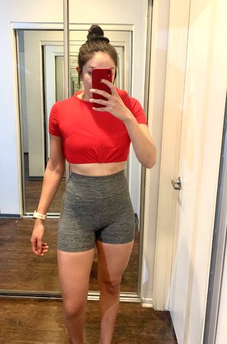 Customer photo review of Freedom Scrunch Short