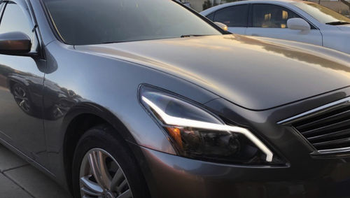 Customer photo review of 2010-2013 Infiniti G37 Sedan DRL Spyder Prebuilt Headlights