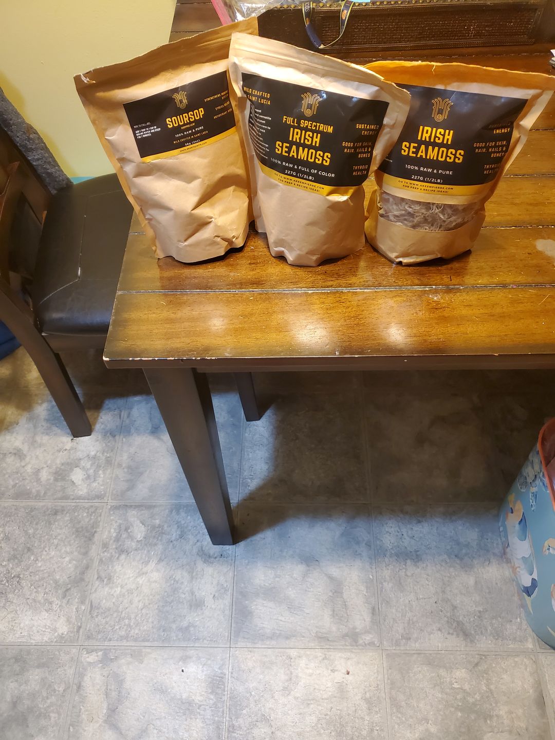 Customer photo review of Soursop Leaf