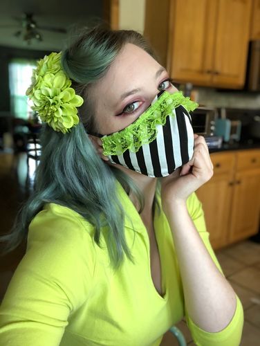 Customer photo review of Mask Insert - Straight - 10 Count