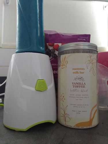 Customer photo review of Vanilla Toffee Lactation Blend